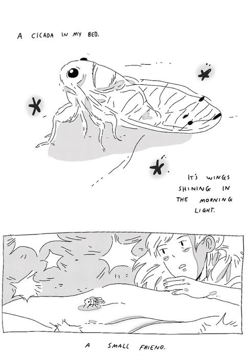 'small friend' comic page