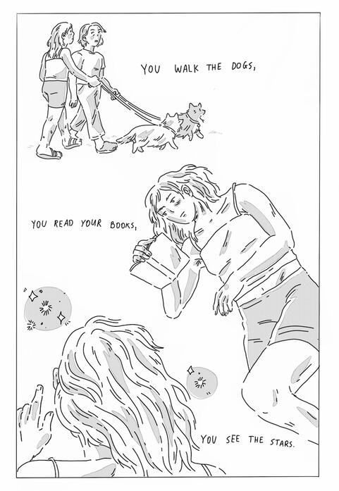 'no rush' comic page